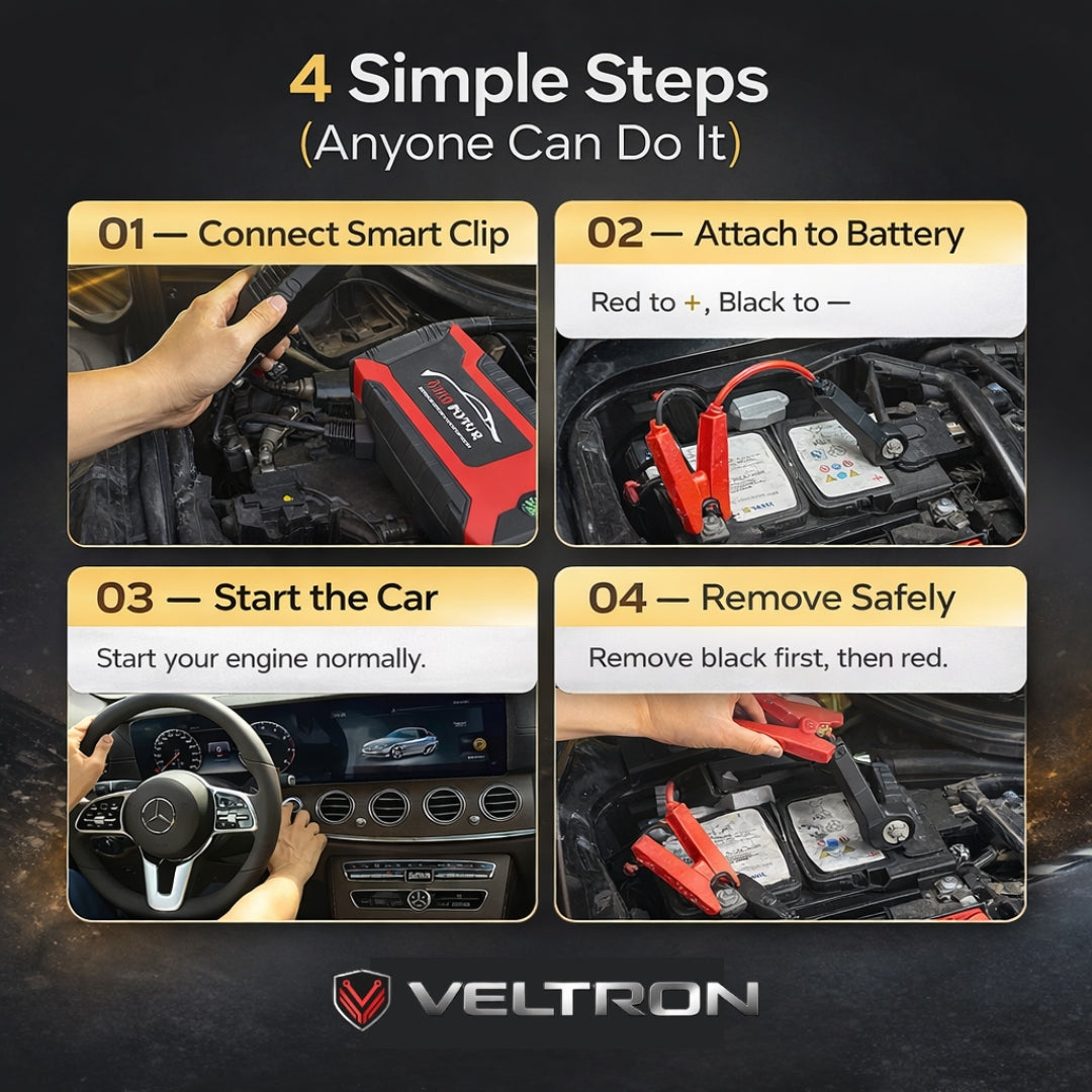 Veltron™ Portable Jump Starter